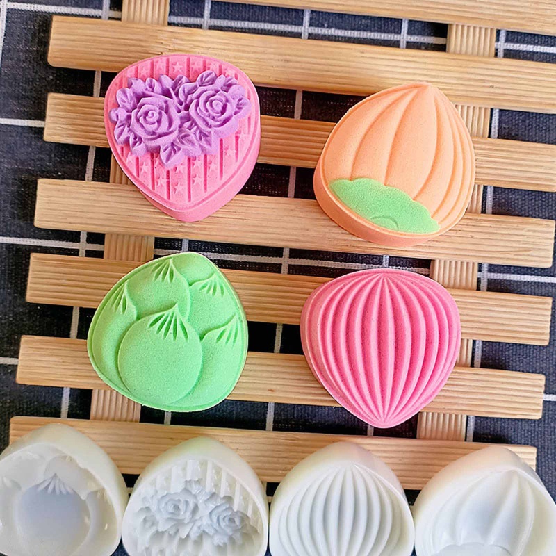 เครื่องตัดคุกกี้ Stat เค้กดวงจันทร์ Mould พร้อมแสตมป์เทศกาลกลางฤดูใบไม้ร่วงตกแต่ง DIY ราคา ถูกที่สุด ดีลบีเคเค
