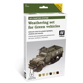 Vallejo AFV Weathering system 78.406 Weathering for Green vehicles