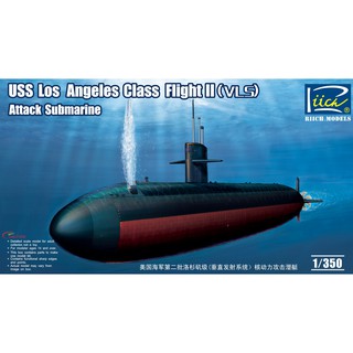 Riich Model 1/350 RN28006 USS Los Angeles Class Flight II (VLS) Attack Submarine