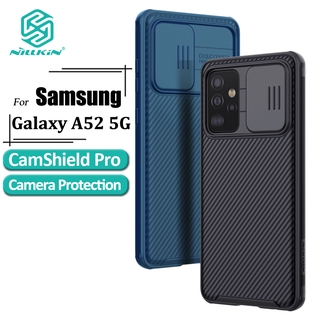 Nillkin Camshield Pro เคส สำหรับ Samsung Galaxy A52 4G A52 5G  A52S 5G หรูหรา PC ยาก เคสโทรศัพท์ พร้อมระบบกันสไลด์กล้องฝาหลังกันกระแทก เคสมือถือ