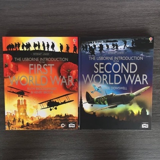 The Usborne Introduction to the First/Second World War หนังสือประวัติศาสตร์สงครามโลก ภาษาอังกฤษ ปกแข็ง แพคคู่