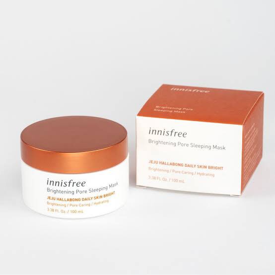 Innisfree Brightening Pore Sleeping Mask 100ml Shopee Thailand