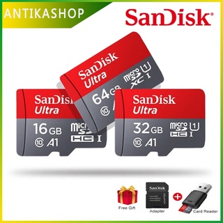 Sandisk แฟลชการ์ดหน่วยความจํา 512GB 256GB 128GB 64GB 32GB Class10 tf