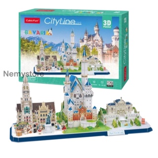 ลิขสิทธิ์แท้ 100% โมเดล 3 มิติ City line Venice Puzzle Model ตัวต่อกระดาษโฟม จิ๊กซอว์ จิ๊กซอ เหมาะซื้อเป็นขวัญ ของสะสม