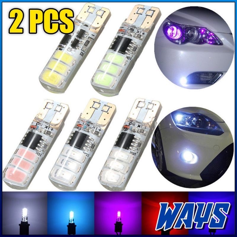 SEN JELLY LED SEN COLOK JELLY 6 LED T10 TURN SIGNAL LIGHT กันน้ําแฟลช