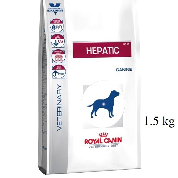 Royal canin Hepatic dog 1.5kg สำหรับสุนัขโรคตับ Exp. 06/2023