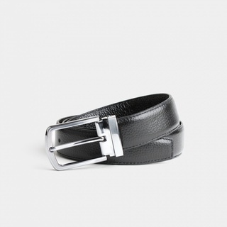 DGRIE Original Belt Silver(Bk) Jp/leather เข็มขัดสีดำ