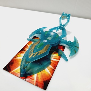 BAKUGAN Action Figure Transform Transparent Base - Blue 310G Power