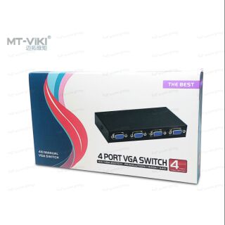 4Port VGA สวิตช์ (เข้า4 ออก1จอ)