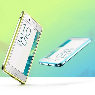 [Sony Xperia XA] เคสอลุมิเนียม หุ้มเฉพาะขอบด้านข้าง รองรับกันกระแทก