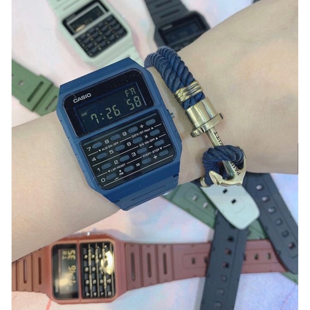 New นาฬ กาข อม อ Ca 53wf Data Bank ว ยหน มสาว นาฬ กา Casio Ca 53 Ca 53wf 1b Ca 53wf 4b Ca 53wf 2b Ca 53wf 3b ลดเหล อ 1 091