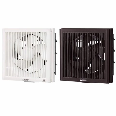 MITSUBISHI EX-20SKC7T EX-25SKC7T EX-30SKC7T พัดลมระบายอากาศติดผนัง ดูดออก หน้ากากตะแกรง ใบพัด8/10/12 นิ้ว ***ตรวจสอบขนาด