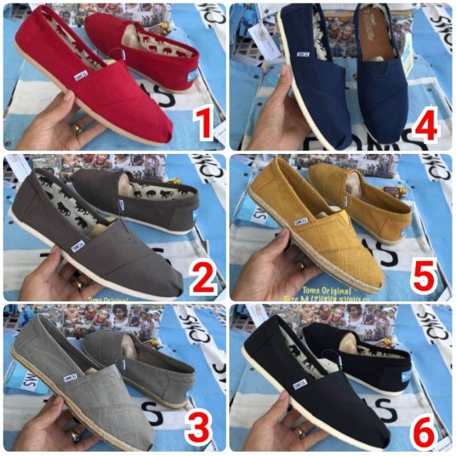 Original Toms มี25แบบ ❌ถูกสุดๆลดราคา!!❌แท้💯% ไซส์ตามภาพ