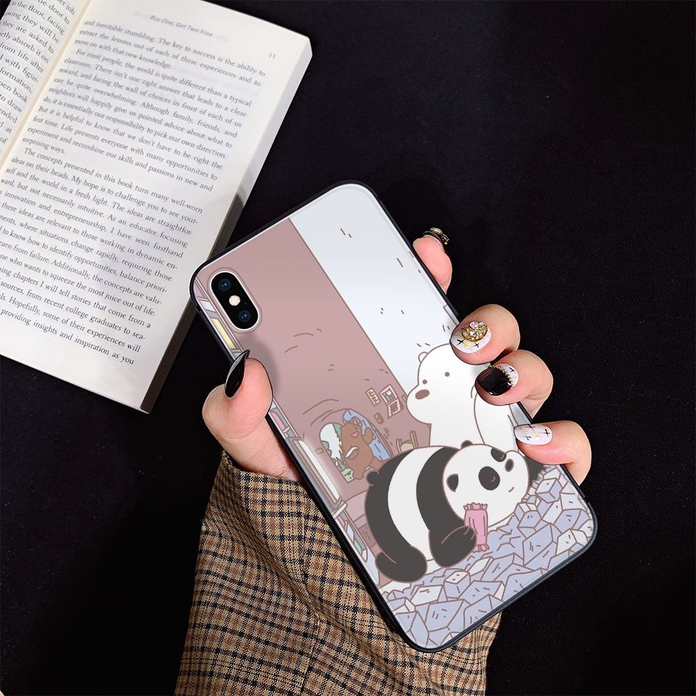 iPhone 12 Mini 11 Pro XR XS Max Soft Case B41 funny We Bare Bears ...