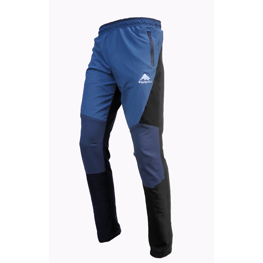 Kinabalu Quickdry-Stretch Blue Long outdoor Pants หรือกางเกงเดินป่า ราคา ถูกที่สุด ดีลบีเคเค แกลเลอรีภาพที่ 2