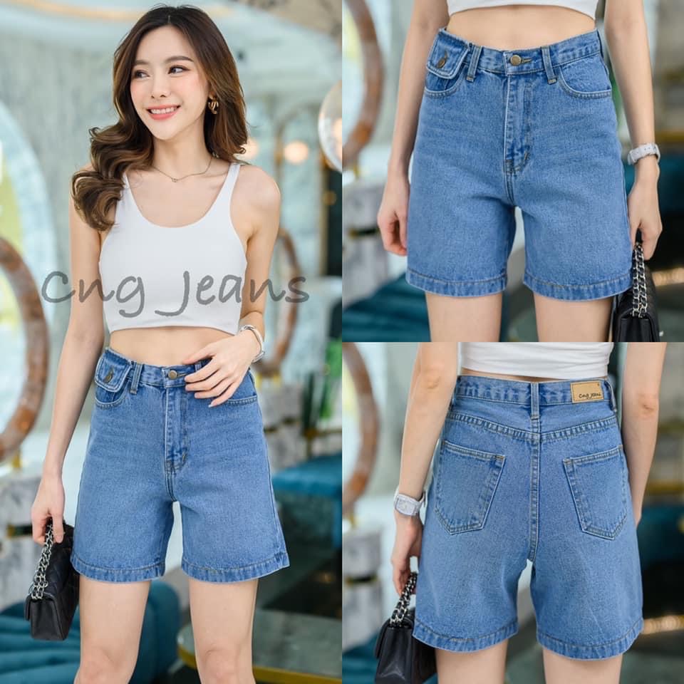 กางเกง3ส่วนกระเป๋าน้อย#ป้ายcng**ผ้าไม่ยืด**