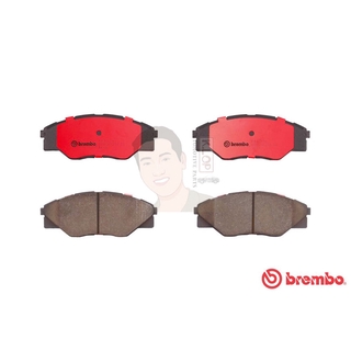 P83 137C ผ้าเบรก F (แท้ BREMBO รุ่น Ceramic) TOYOTA ไฮลักซ์ วีโก้ สมาร์ท VIGO Smart/ Champ 2.5 3.0 4x2 ปี2009-2011 /ไ...