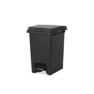 ถังขยะพลาสติกแบบมีเท้าเหยียบ COMBI WARE RX-20E-GRY สีเทา ขนาด 20 ลิตร ถังขยะ Plastic waste bin with foot pedal COMBI WAR