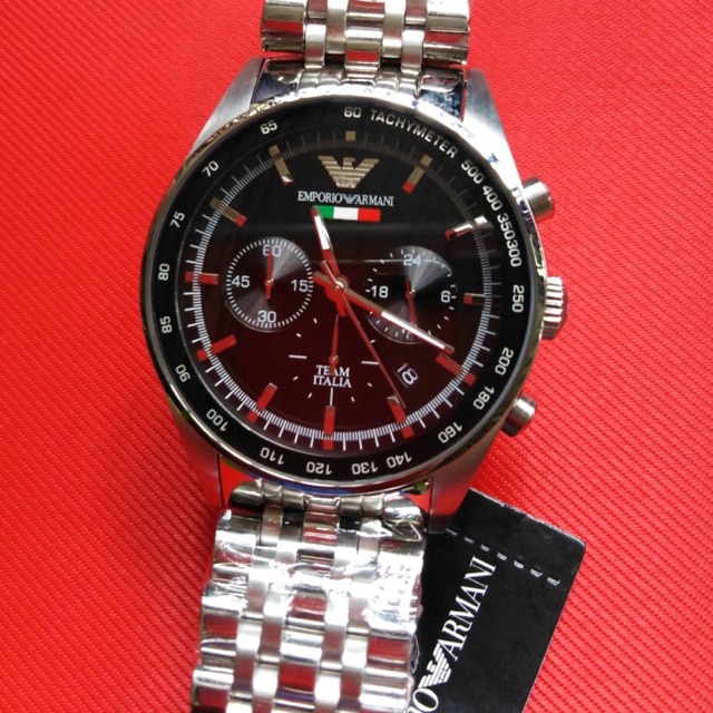 armani team italia watch