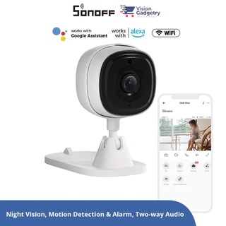 Sonoff CAM Slim Wi-Fi กล้องวงจรปิดไร้สาย IP CCTV 1080P Ewelink S-CAM