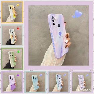 เคส OPPO A53 เคส OPPO A33 เคส OPPO A53 2020 โทรศัพท์ลายการ์ตูนสีน้ํามันสร้างสรรค์สําหรับ Case