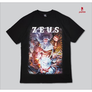 เสื้อยืดลายเทพเจ้าสายฟ้า ZEUS Jasper Slick Tee