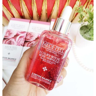 ส่งฟรี Medipeel Luxury Royal Rose Ampoule 100ml เซรั่มกุหลาบผิวใส สกัดจากกุหลาบพันธุ์ดี 50,000ppm SEP01