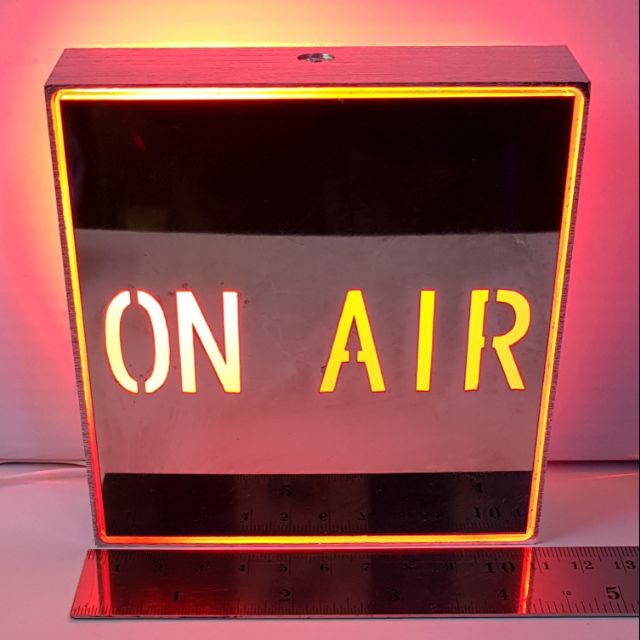 ป้ายไฟ อลูมิเนียม  ON  AIR