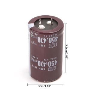 Electric Welder 450V 470uF Aluminum Electrolytic Capacitor Volume 30x50