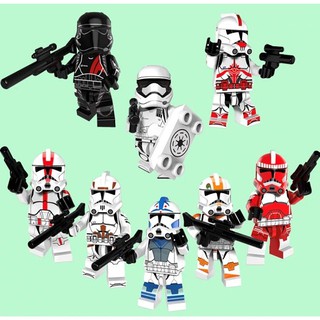 เลโก้ บล๊อค ตัวต่อ Star Wars (SET 8 PCS) ไม่มีกล่อง POC0033