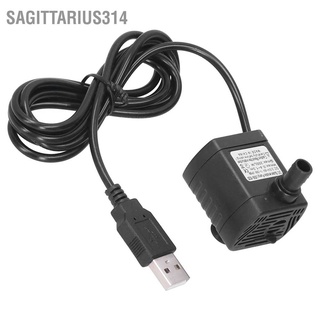 Sagittarius314 เครื่องปั๊มน้ํา Usb 3.5‐9V เสียงเบา ขนาดเล็ก สําหรับตู้ปลา