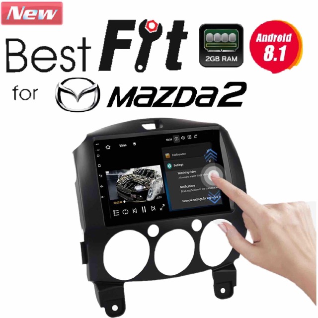 ALPHA COUSTIC IPs สำหรับ Mazda2 2008-2014