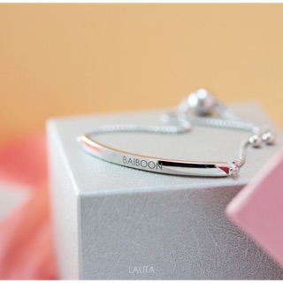 LALITA.BKK - Mini Treasure Bracelet สร้อยข้อมือสลักชื่อ