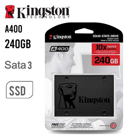240GB SSD (เอสเอสดี) Kingston A400 ( SA400S37/240G ) รับประกัน 3 - Y