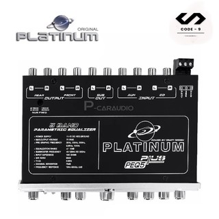 ปรี PLATINUM PEQ5 PLUS ปรีแอมป์รถยนต์ ปรีแอมป์ 5 แบนด์ เครื่องเสียงรถยนต์ ปรีรถยนต์ เครื่องขยายเสียง