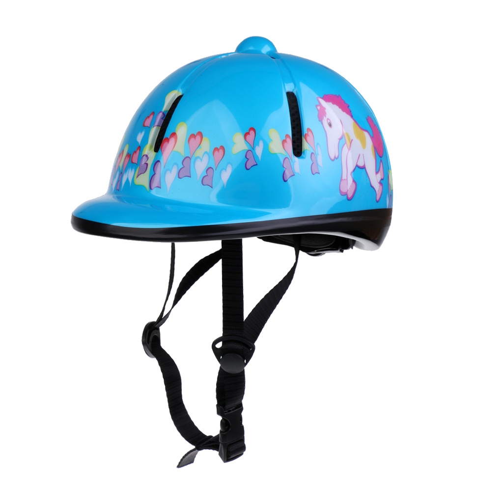 BChildren Kids Adjustable Horse Riding HatHelmet Head Protective Gear ...