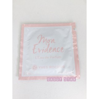 Yves Rocher Mon Evidence Eau De Parfum แผ่นน้ำหอม อีฟโรเช่