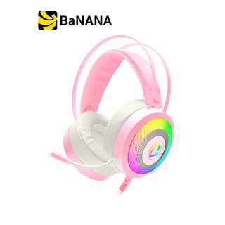 Signo Gaming Headset HP-824 Pinkker 7.1 Pink หูฟังเกมมิ่ง by Banana IT