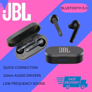 (ของแท้ 100%)หูฟังบลูทูธ JBL TWS-10 Bluetooth V5.0 Truly Wireless Earbuds headphones