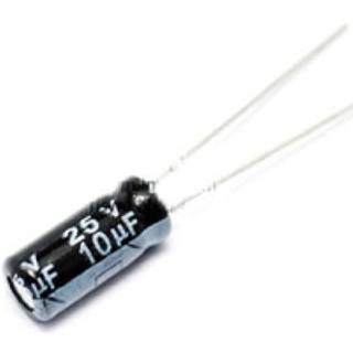 C Capacitor 10uF (5ชิ้น) เลือกโวลต์ (V) ได้ ตัวเก็บประจุ อิเ…