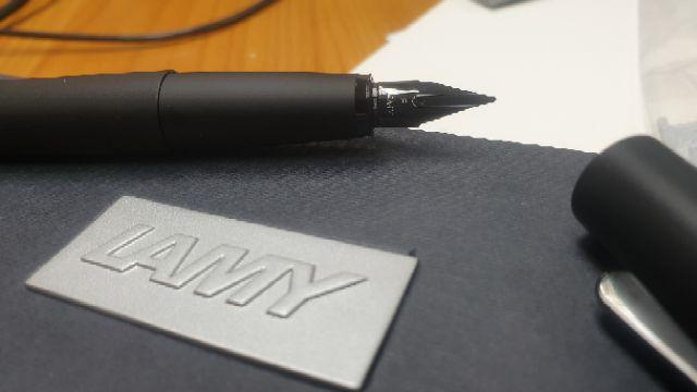Lamy Fountain Pen Studio Lx Lacquer Finish All Black Fine L66ALBKF メンズ
