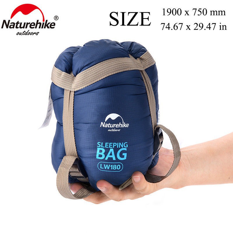 NatureHike ถุงนอนสำหรับตั้งแคมป์เดินป่าปีนเขา