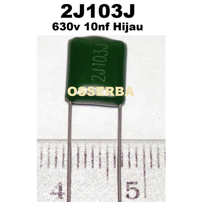 Milar 630v 103 223 333 2J103J 2J223J 2J333J 10NF 22NF 33NF Mylar Capacitor