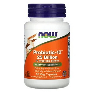 Now Foods, Probiotic-10, 25 Billion