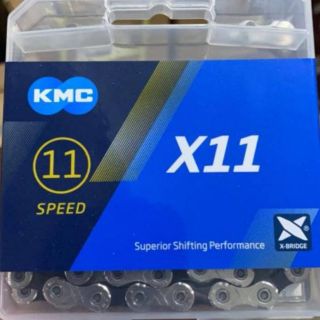 โซ่จักรยาน kmc 11 สปีด
รุ่น x11
116 ข้อ