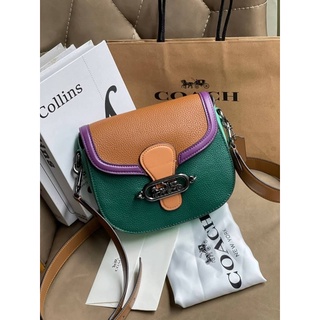 COACH JADE SADDLE BAG