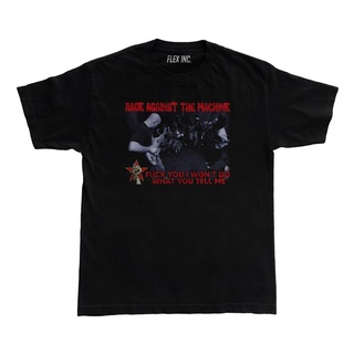 เสื้อยืด พิมพ์ลายวง Rage Against The Machine RATM โอเวอร์ไซซ์ สไตล์วินเทจS-5XL