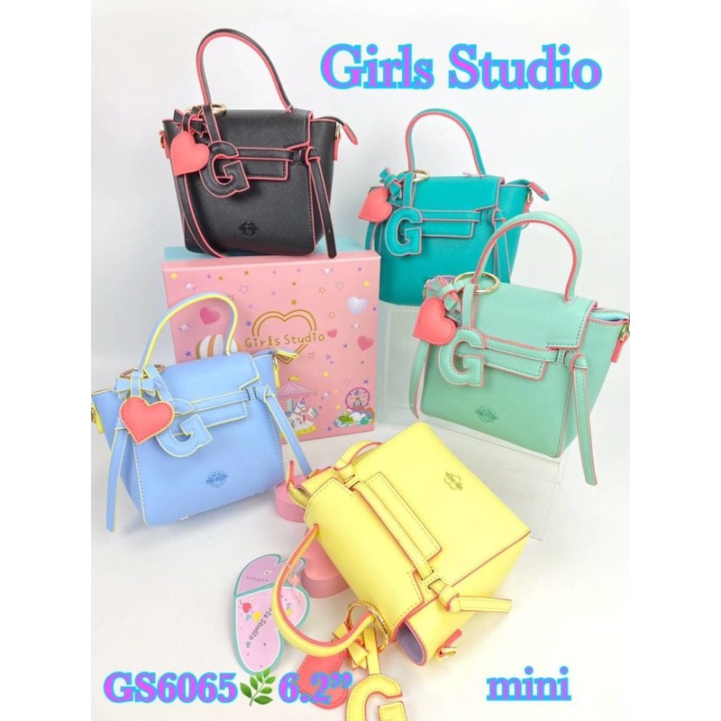 🌈กระเป๋า girls studio พร้อมกล่อง🌈มีเก็บปลายทางค่ะ