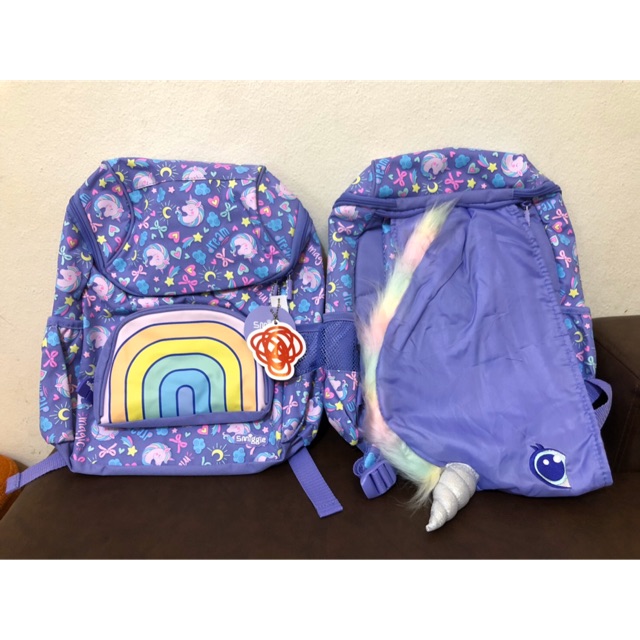 Smiggle Hoodie Character Junior Backpack