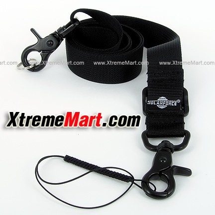 สายคล้องสะพายสำหรับไฟฉาย Solarforce รุ่น L600 L1200 Masterpiece Skyline L1000